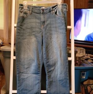 Junior crop jeans